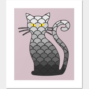 Prrrrrrrrfect pattern for CAT LOVERS Posters and Art